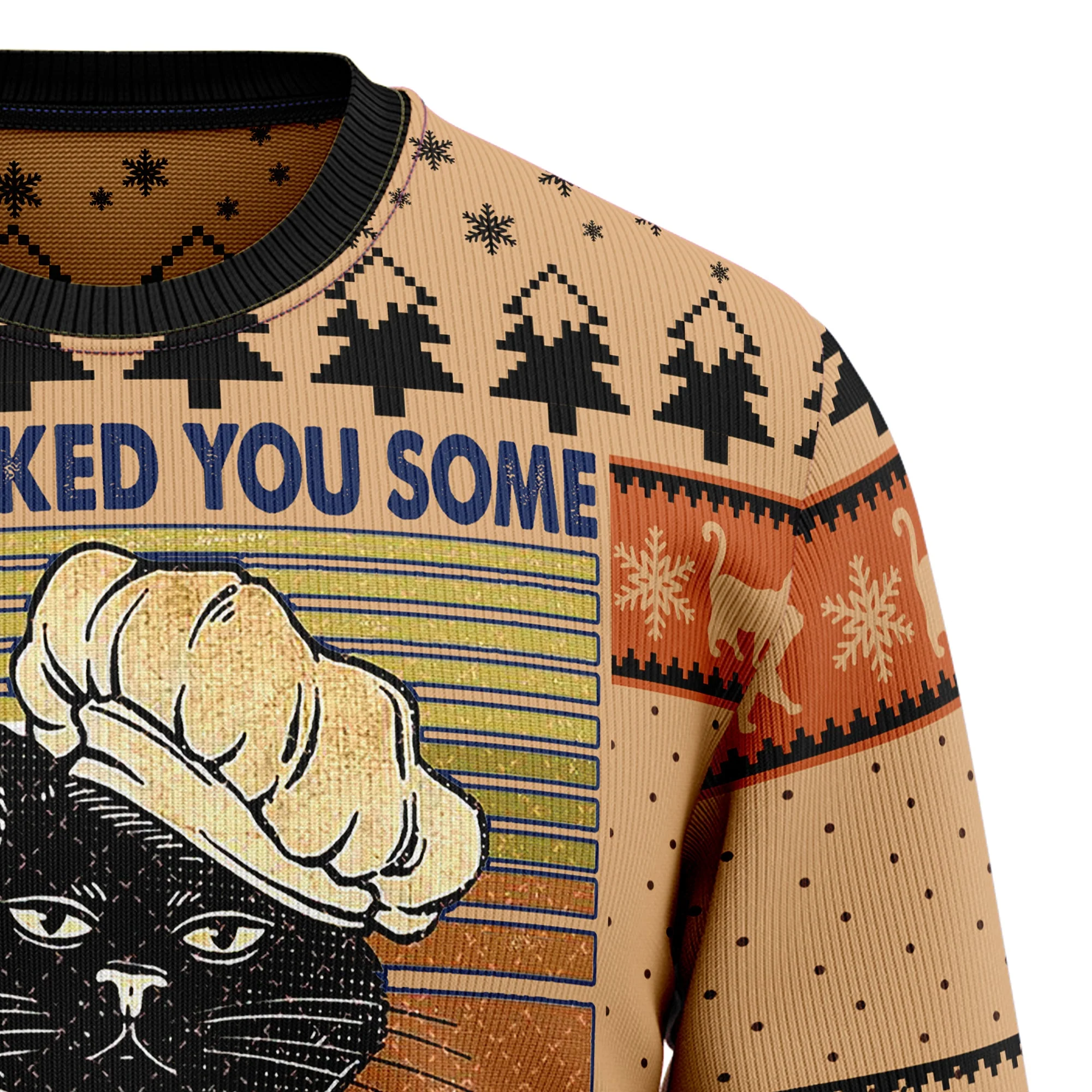 Shut The Fucupcakes - Funny Ugly Christmas Sweater - Image 3