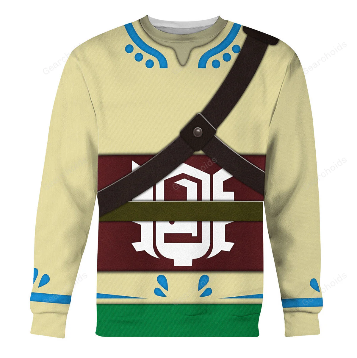 Skyloft Uniform - Skyward Sword Link Attire Hoodie Sweatshirt Sweatpants ZDHS07 - Image 4