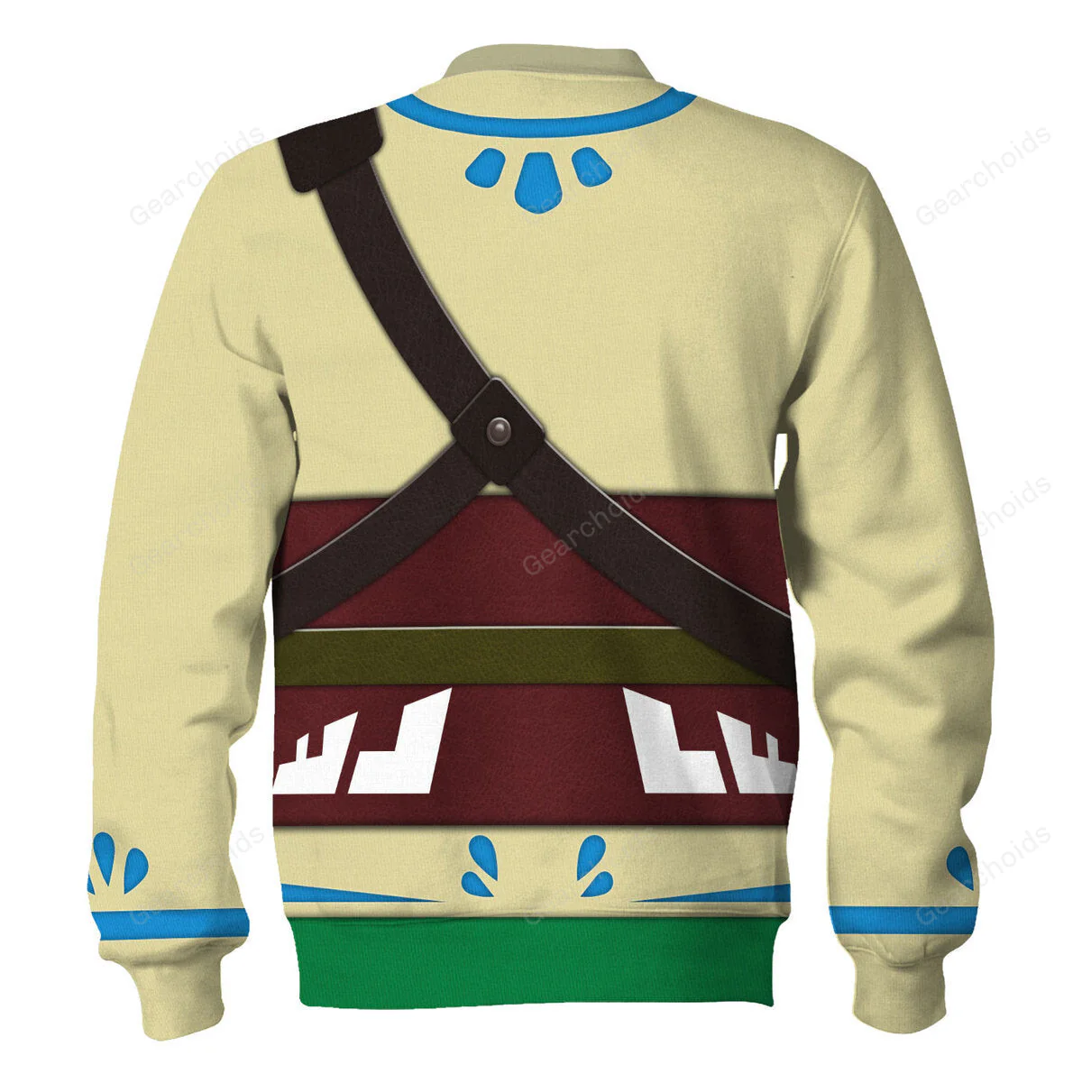 Skyloft Uniform - Skyward Sword Link Attire Hoodie Sweatshirt Sweatpants ZDHS07 - Image 7