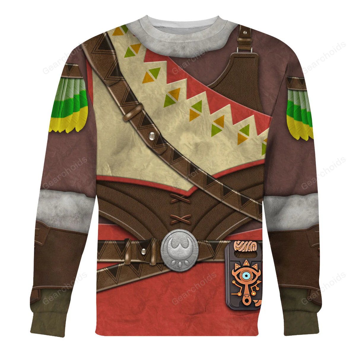 Snowquill Armor Set Link Hoodie Sweatshirt Sweatpants ZDHS13 - Image 4