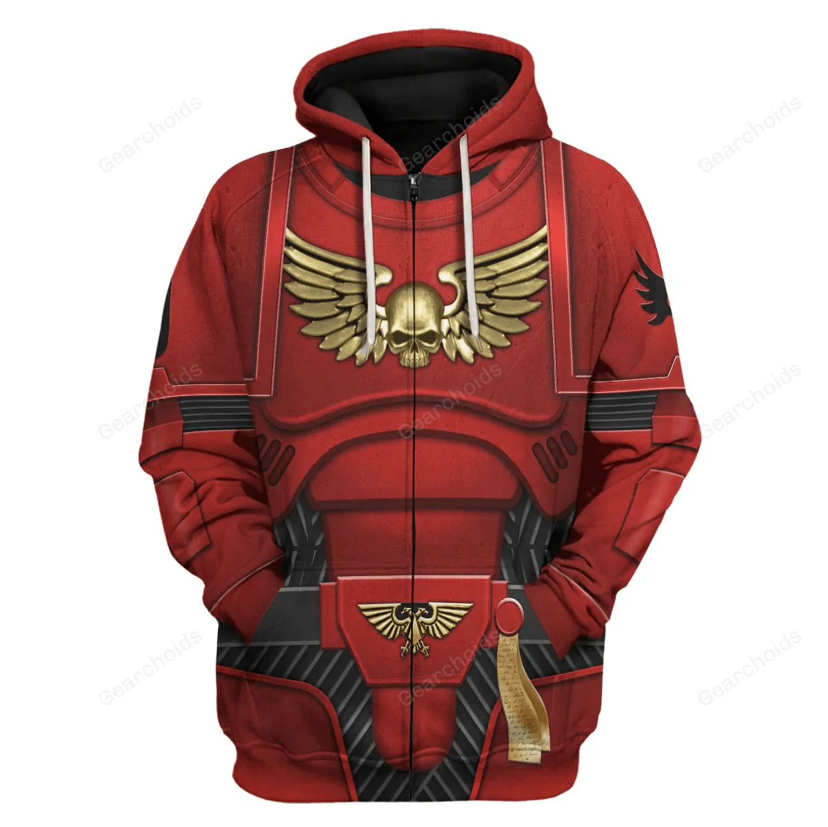 Space Marines Blood Angels V2 - Costume Cosplay Hoodie Sweatshirt Sweatpants CSWRH059 - Image 3