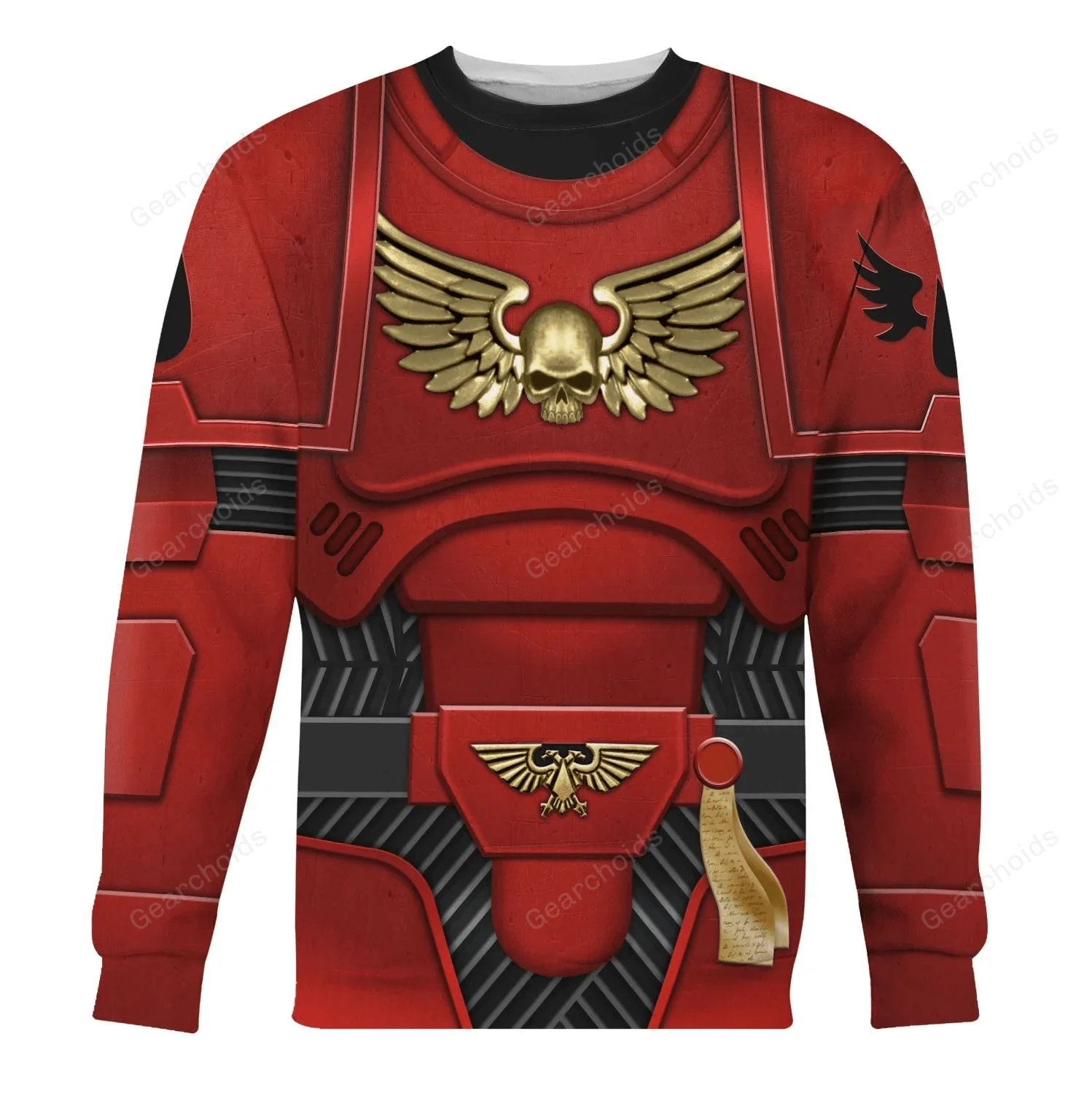 Space Marines Blood Angels V2 - Costume Cosplay Hoodie Sweatshirt Sweatpants CSWRH059 - Image 5
