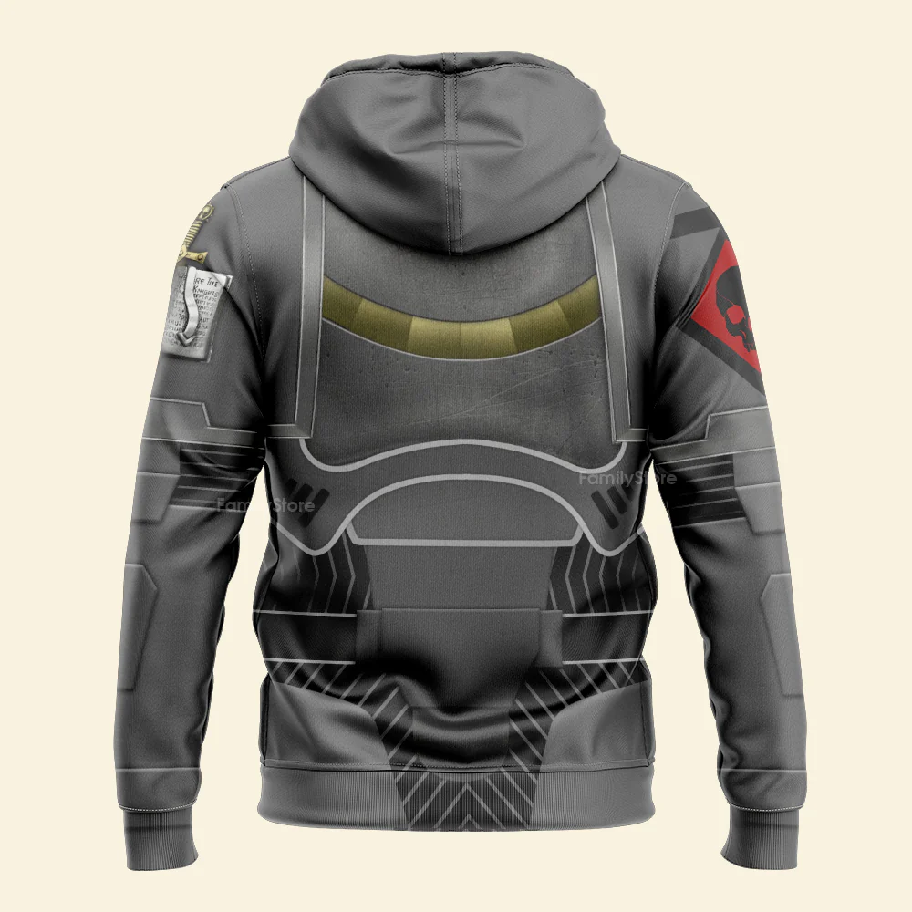 Space Marines Grey Knights - Costume Cosplay Hoodie Sweatshirt Sweatpants CSWRH039 - Image 5