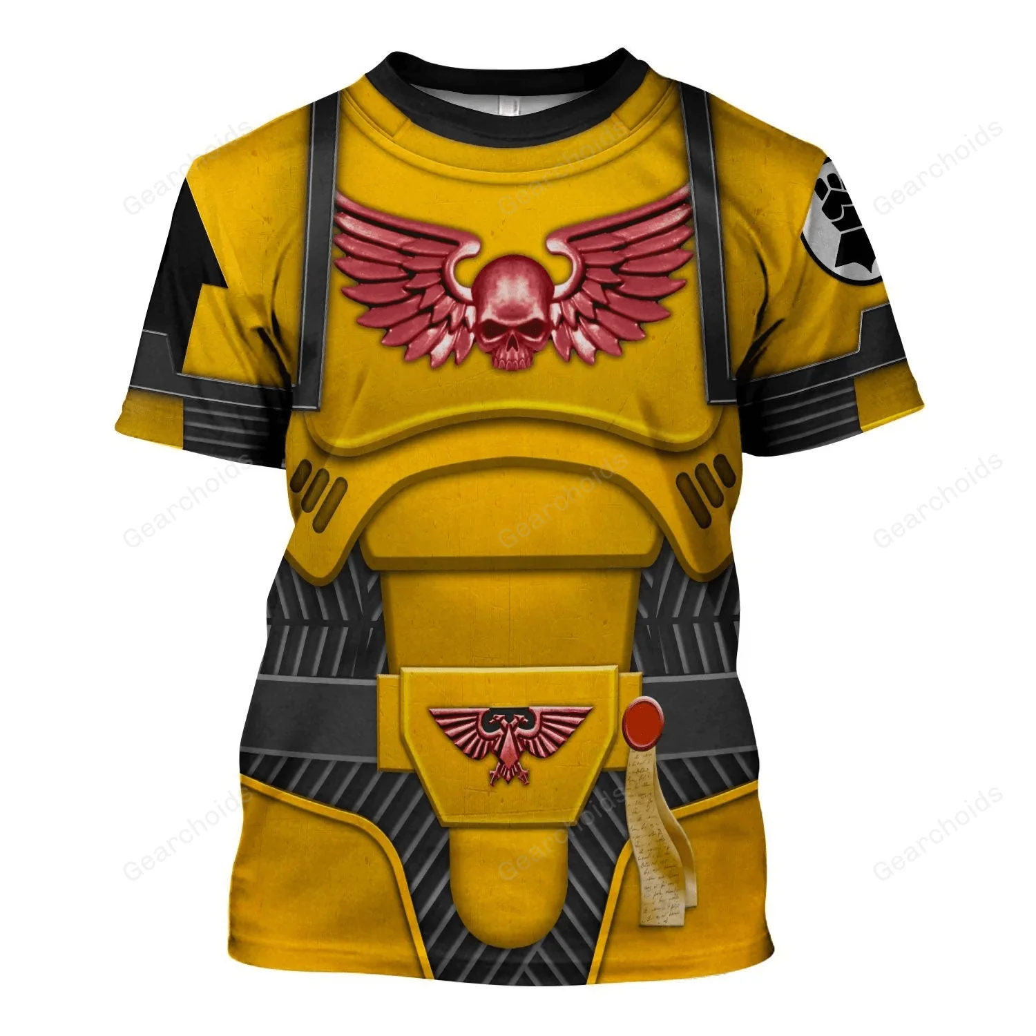 Space Marines Imperial Fists - Costume Cosplay Hoodie Sweatshirt Sweatpants CSWRH107 - Image 13