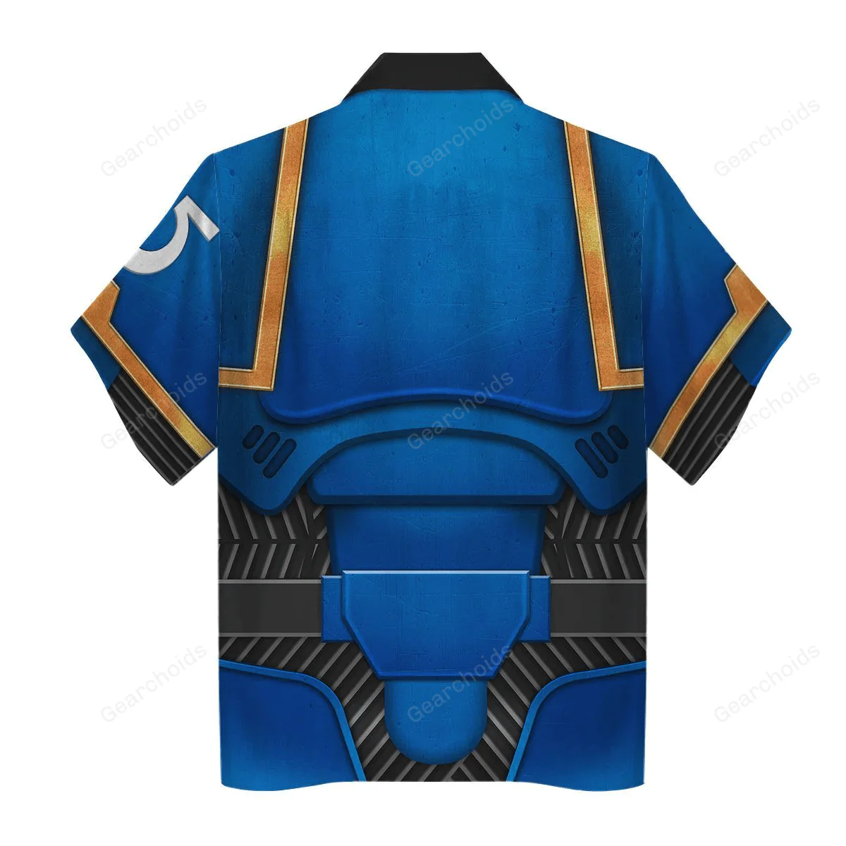 Space Marines Ultramarines - Costume Cosplay Hawaiian Shirt CSWRH001 - Image 2