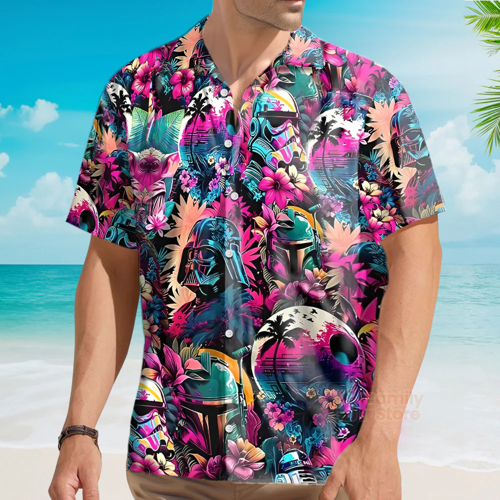 Special Stwa Synthwave 02 - Hawaiian Shirt For Men, Women, Kids - Image 4