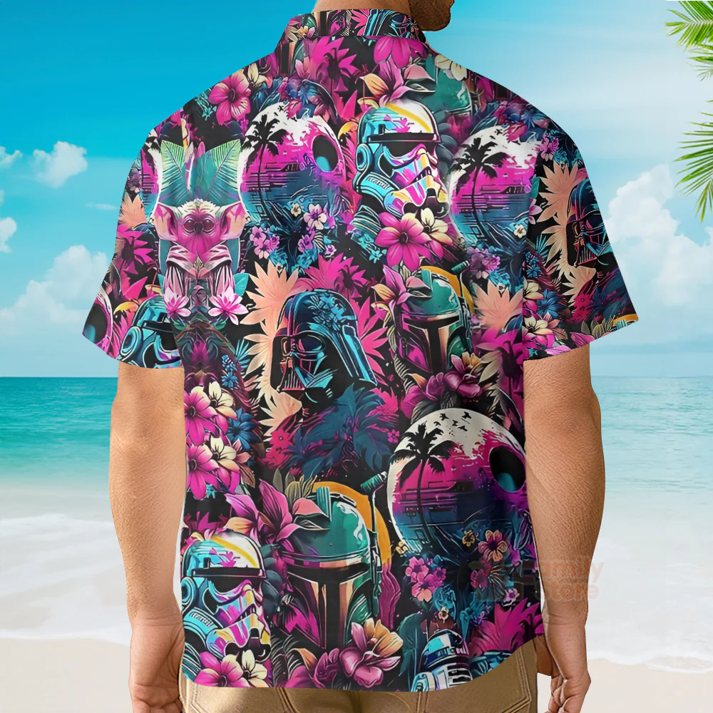 Special Stwa Synthwave 02 - Hawaiian Shirt For Men, Women, Kids - Image 5