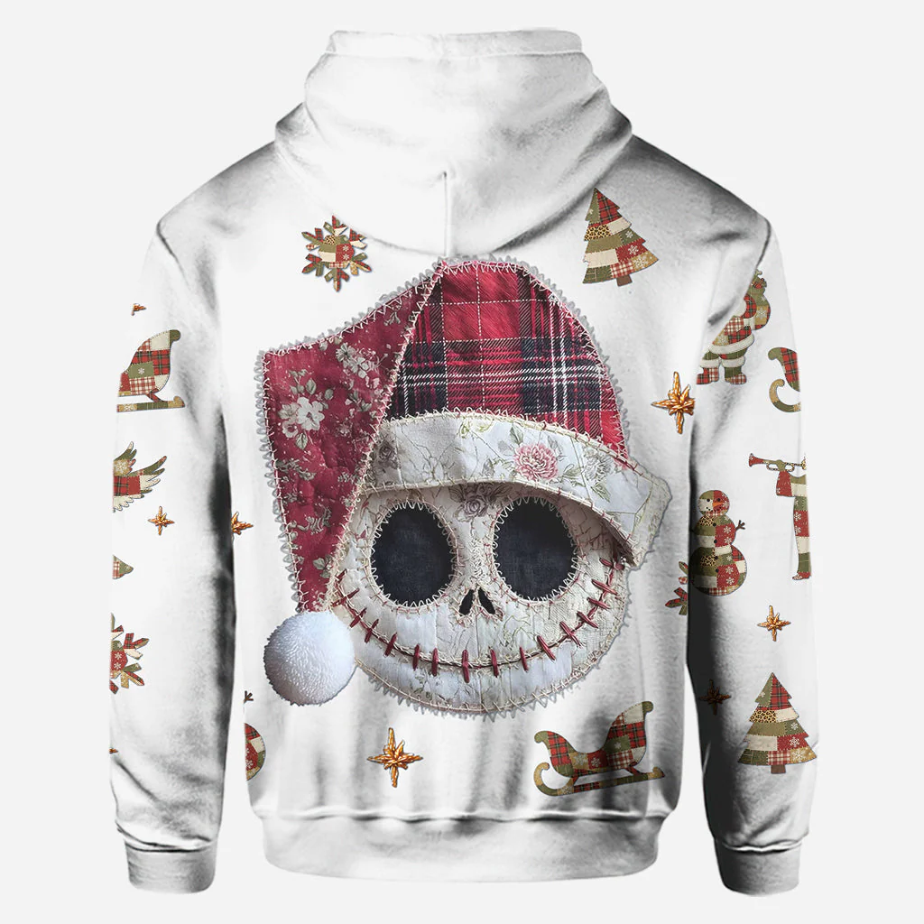 Spooky Darkness Christmas - Personalized Hoodie And Leggings - Christmas Gift For Horror Lovers NL122 - Image 6