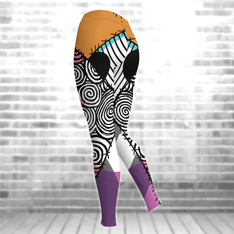 Spooky Dress Pattern - Personalized Hoodie And Leggings - Gift For Halloween, Christmas HH01 - Image 4