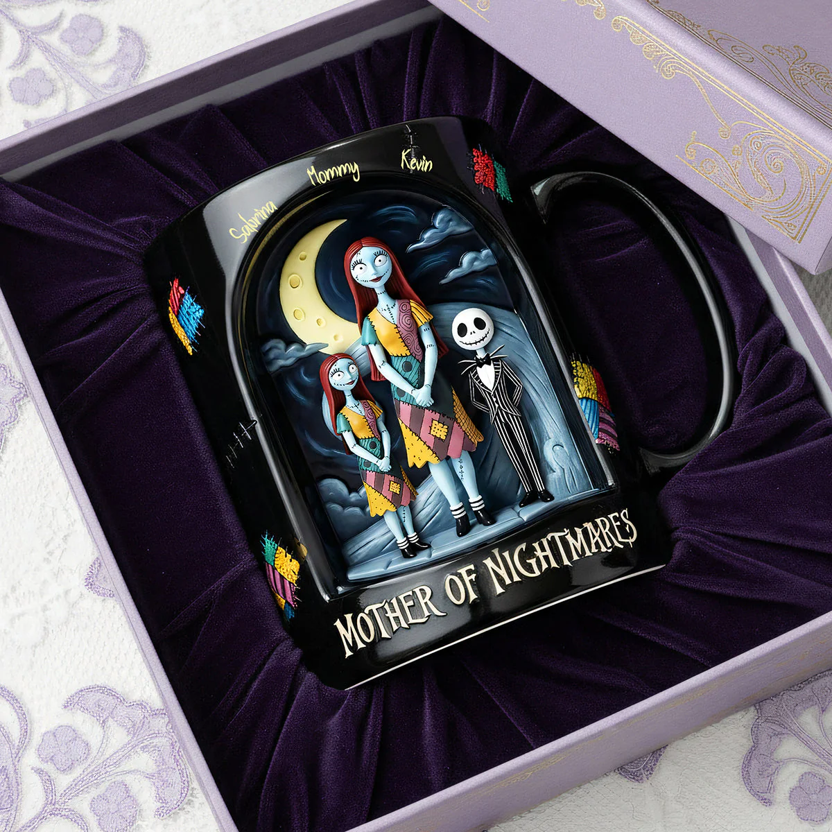 Spooky Mother Of Nightmares - Personalized Ceramic Mug - Gift For Mom, Horror Lovers, Movie Fans NL122 - Image 2
