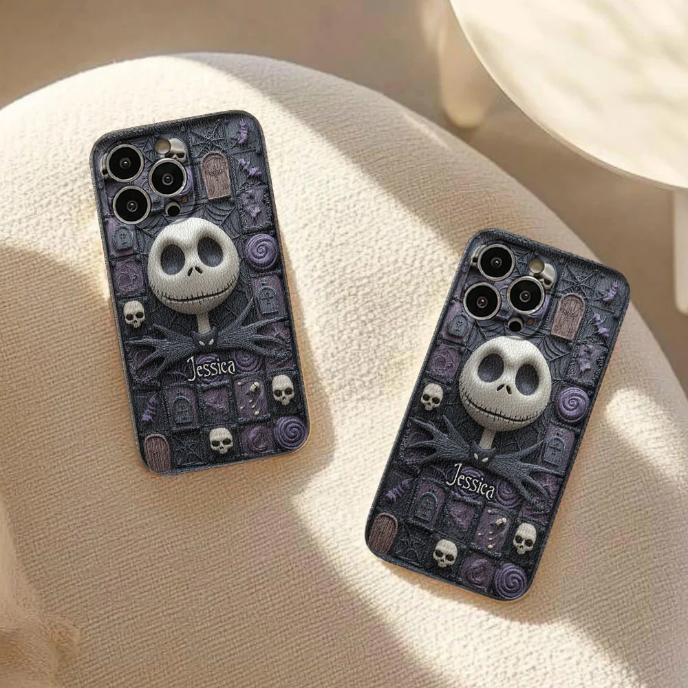 Spooky Nightmare - Personalized Phone Case - Gift For Movie Fans, Him NL122 - Image 4