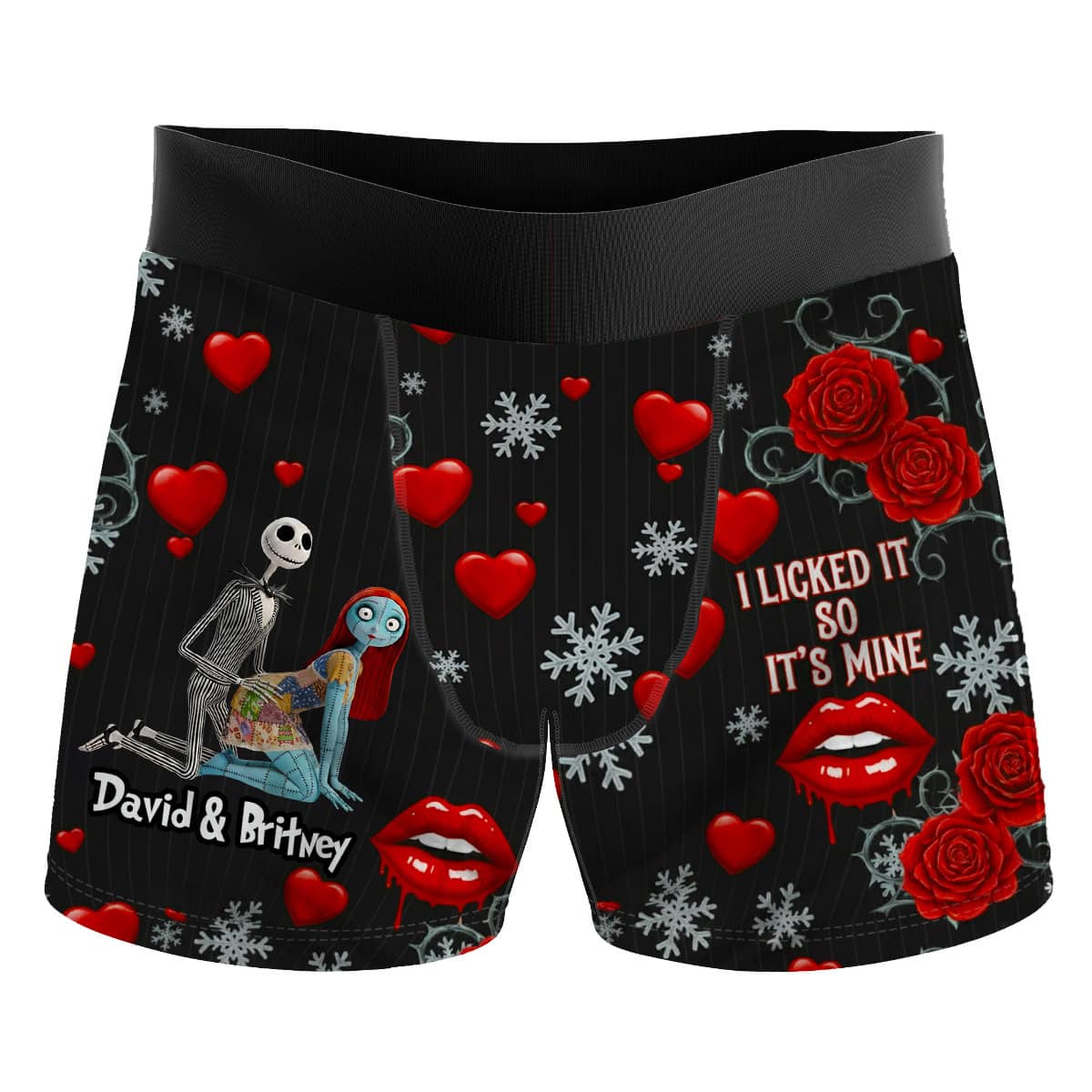 Spooky Well It's Mine - Personalized Men's Boxers - Christmas Gift For Him, Husband, Boyfriend NA94 - Image 2