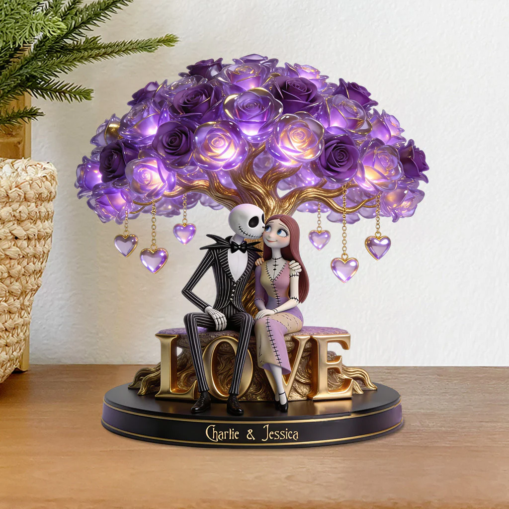Spooky You And Me We Got This - Personalized Custom Shaped Acrylic Plaque - Gift For Couples, Movie Fans NL122 - Image 3