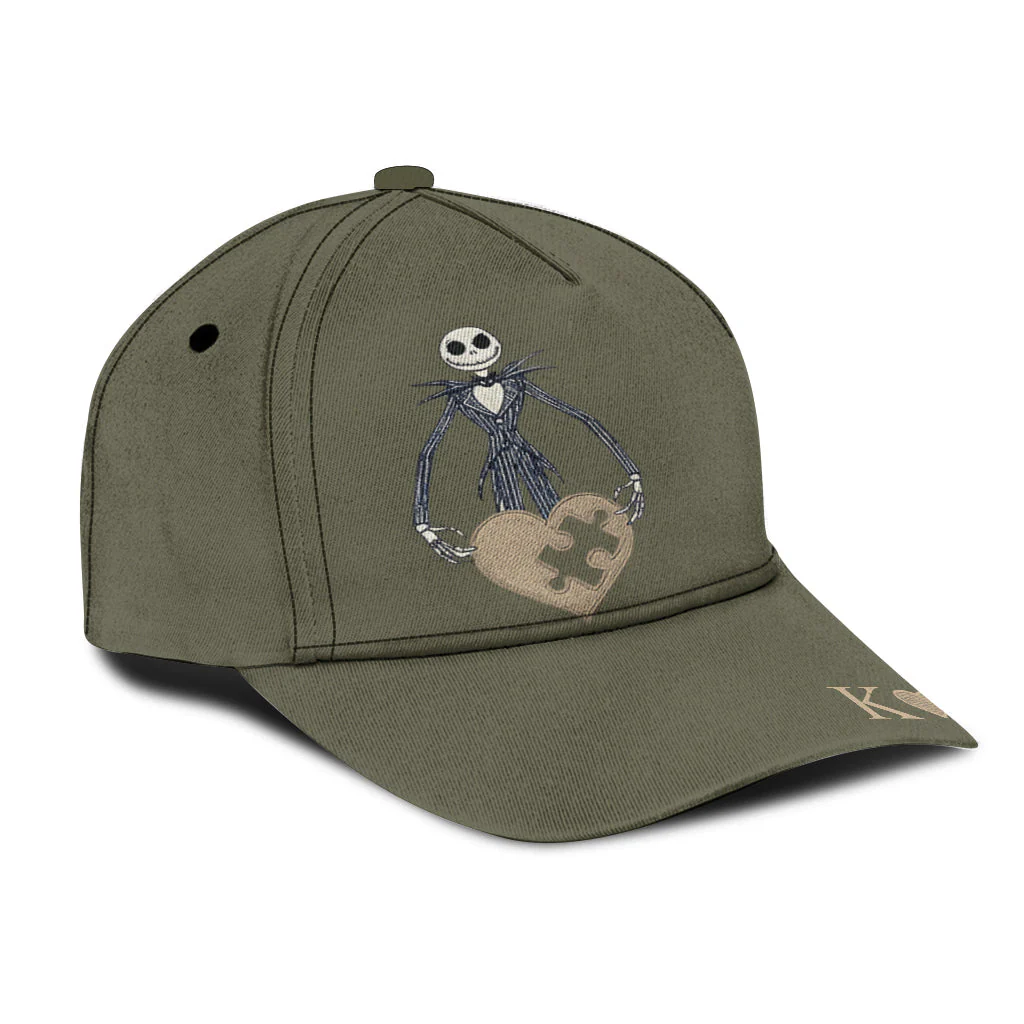 Spooky You're Missing Piece - Personalized Classic Cap - Gift For Couples | NL122 - Image 5