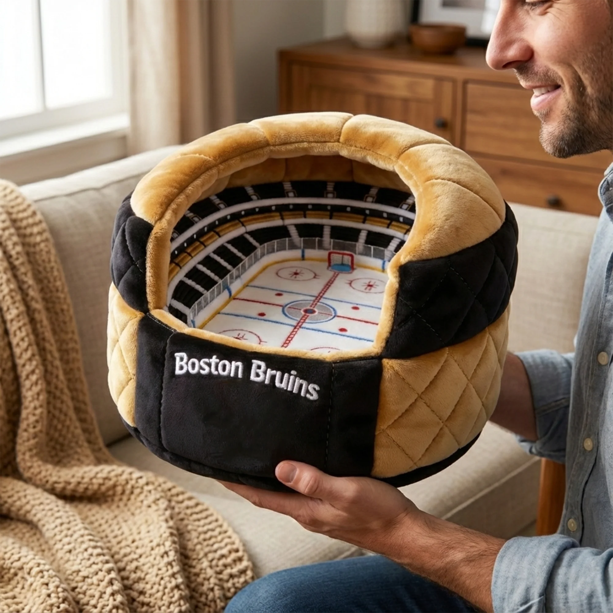 Sport Stadium - Personalized Custom Shaped Pillow - Gift For Sport Lovers NL122