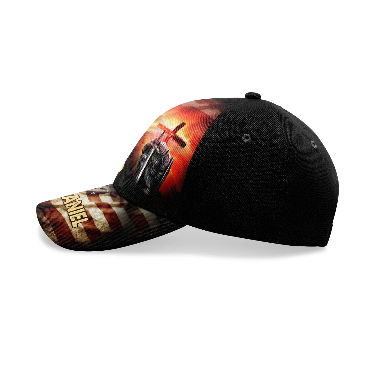 Stand For The Flag- Personalized Classic Cap - Gift for Men, Dad, Grandpa, Husband, Father's Day Gift | NA94 - Image 3