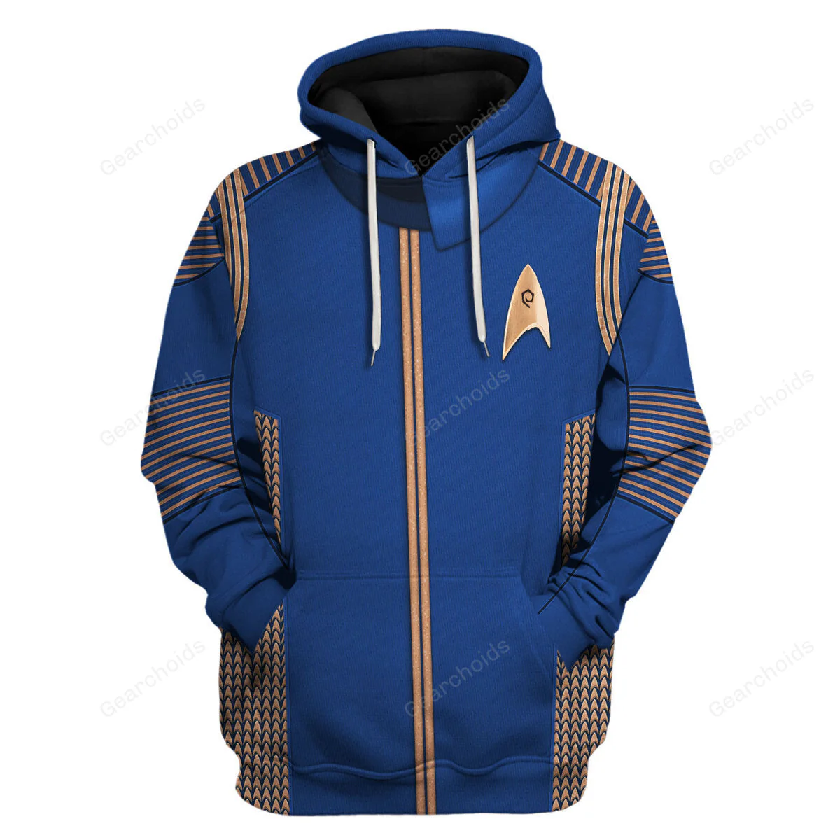SaTr Discovery Uniform Brown Hoodie Sweatshirt Sweatpants - Image 2
