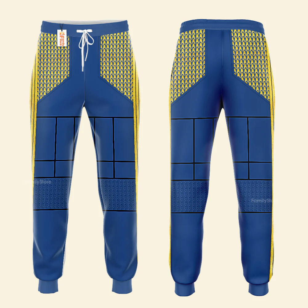 SaTr Discovery Uniform Gold Hoodie Sweatshirt Sweatpants - Image 9