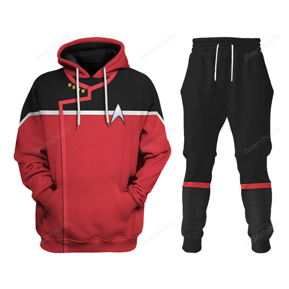SaTr Dress Uniform Command Division Hoodie Sweatshirt Sweatpants