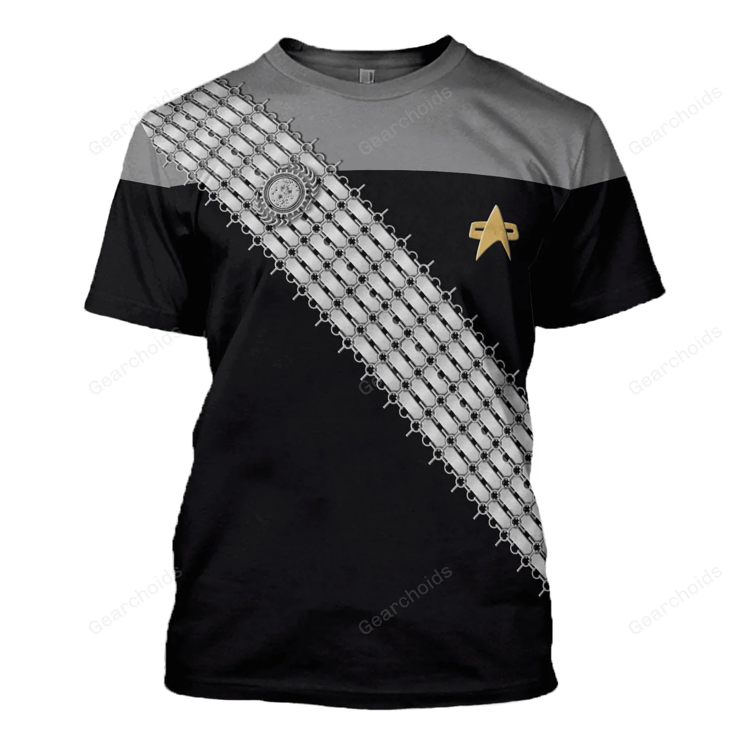 SaTr DSN Worf Gray T-Shirt