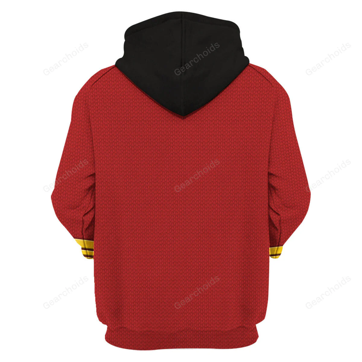 SaTr Into Darkness Red Hoodie Sweatshirt Sweatpants - Image 6