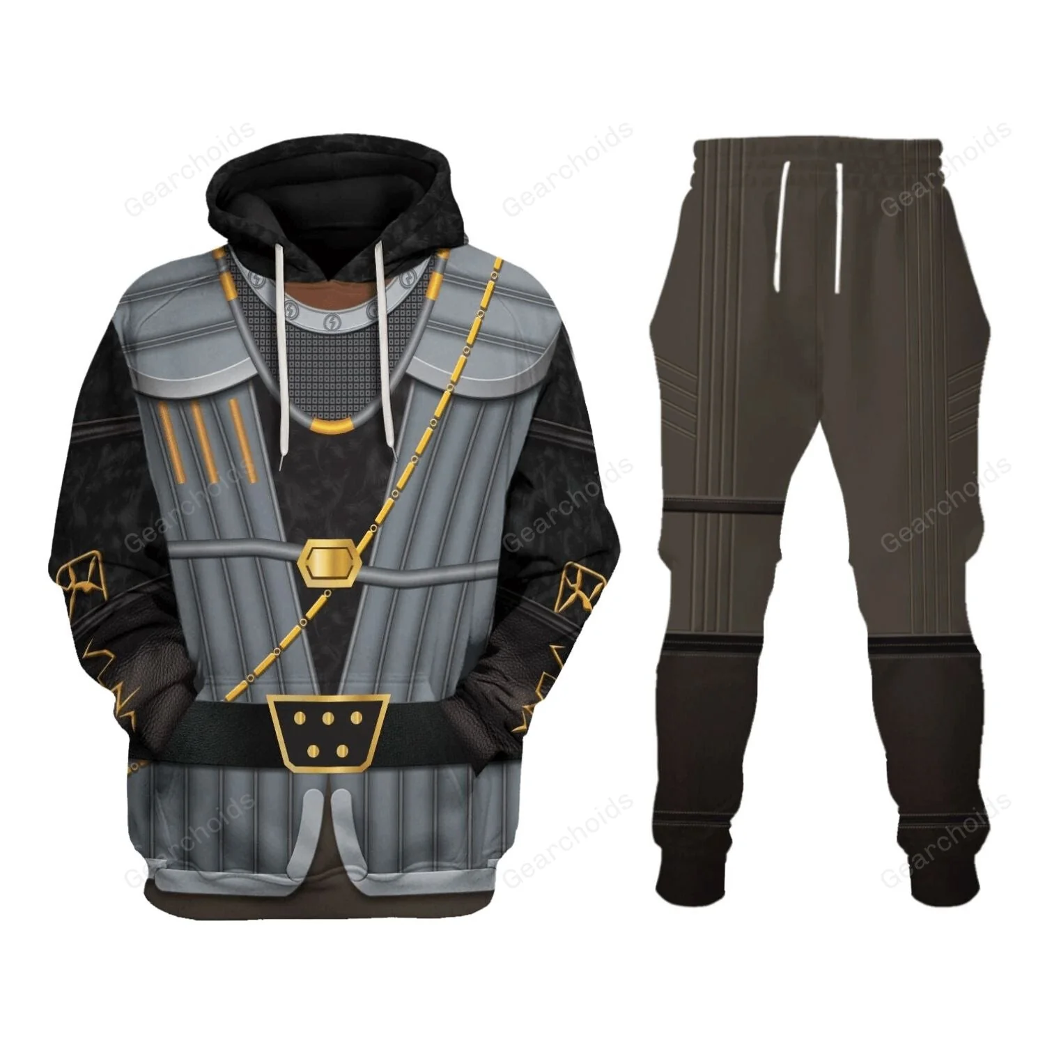 SaTr Kurn Klingon Warrior Hoodie Sweatshirt Sweatpants