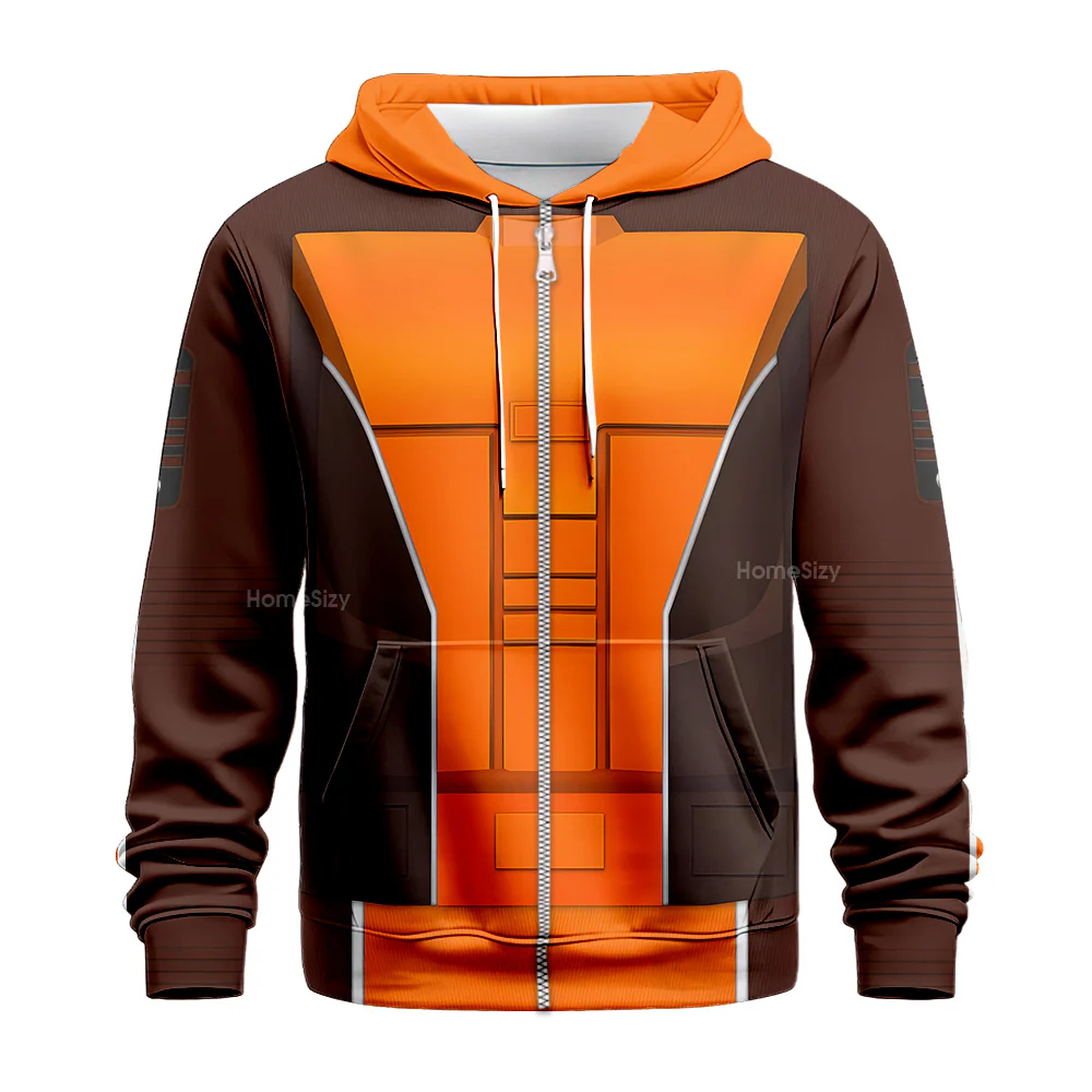 SaTr Space Suit Costume Hoodie Sweatshirt Sweatpants - Image 3