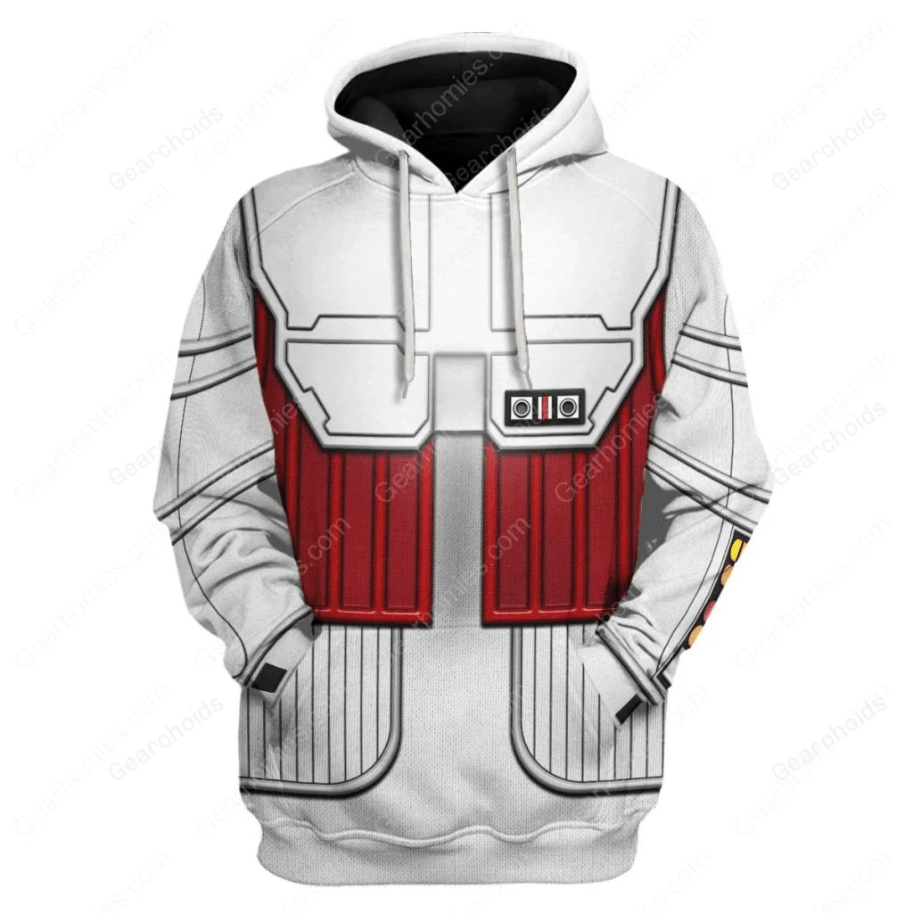 SaTr ST First Contact Captain Picard EVA Suit Hoodie Sweatshirt Sweatpants - Image 2