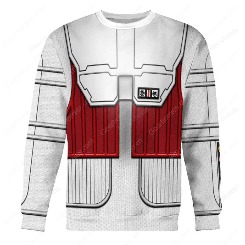 SaTr ST First Contact Captain Picard EVA Suit Hoodie Sweatshirt Sweatpants - Image 4