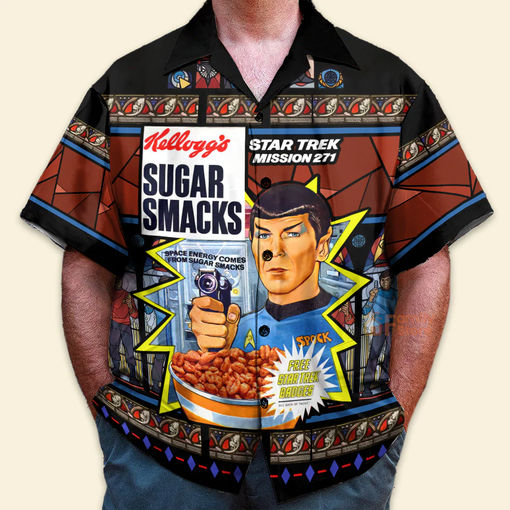 SaTr Sugar Smacks ST Mission271 Cool - Hawaiian Shirt - Image 4