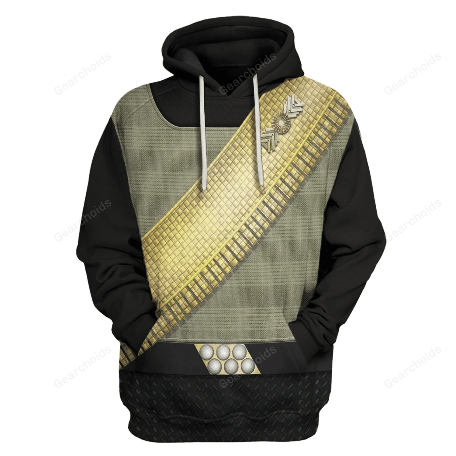 SaTr The Original Series Klingon Kang Hoodie Sweatshirt Sweatpants - Image 2