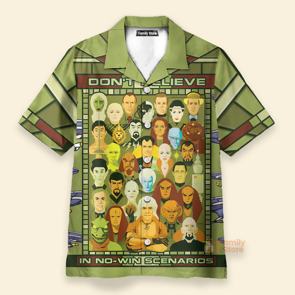 SaTr The Original Series Retro Character Squares - Hawaiian Shirt