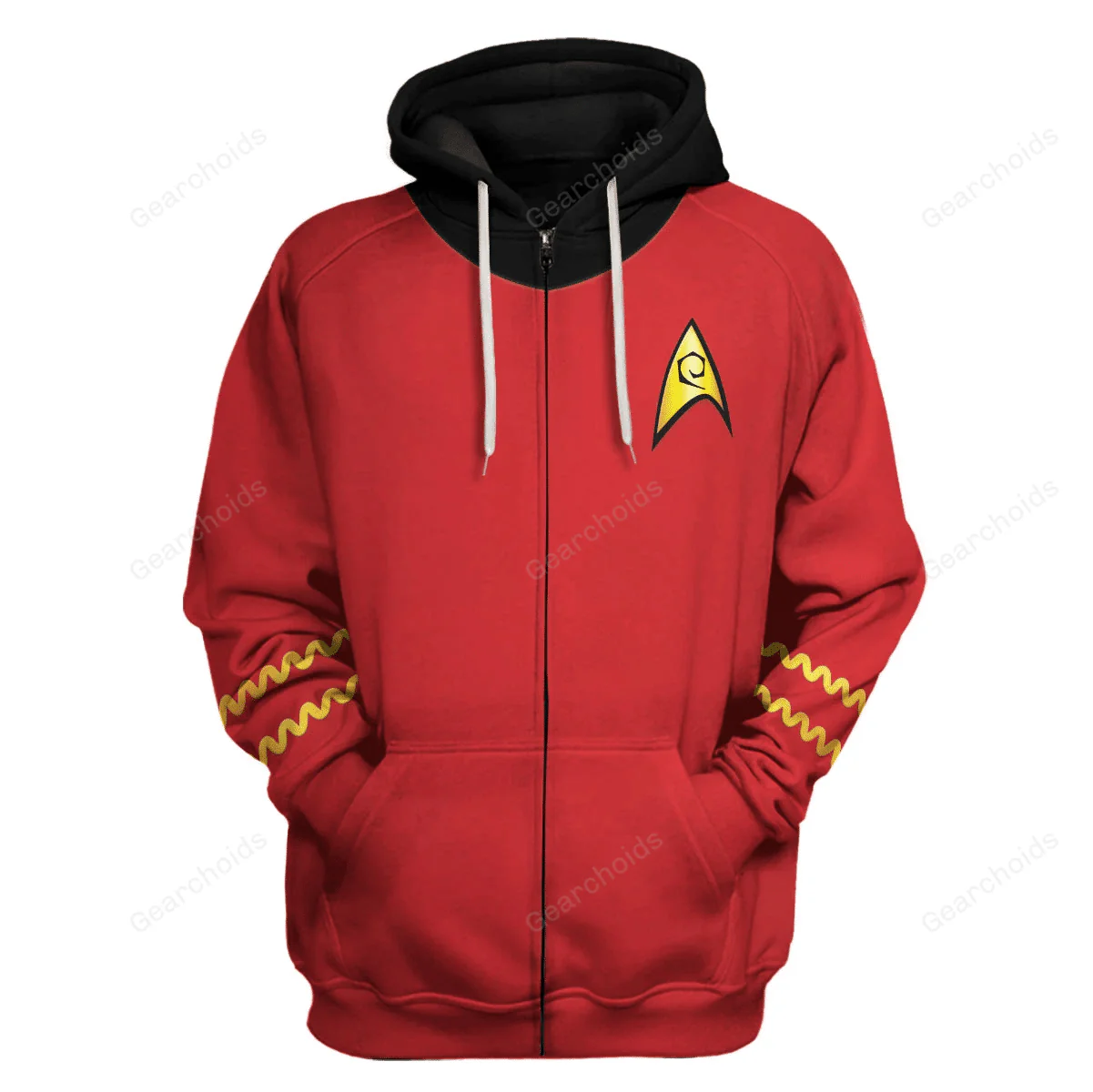 SaTr The Original Series Scott Red Hoodie Sweatshirt Sweatpants - Image 3
