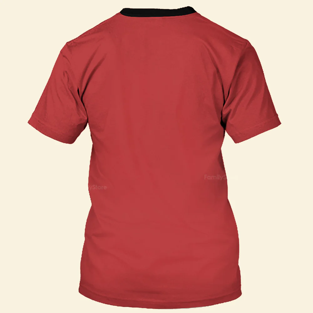 SaTr The Original Series Scott Red T-Shirt - Image 3
