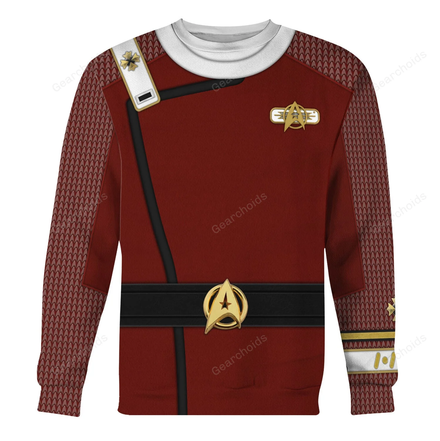 SaTr The SaTr Admiral Pike Costume Hoodie Sweatshirt Sweatpants - Image 4