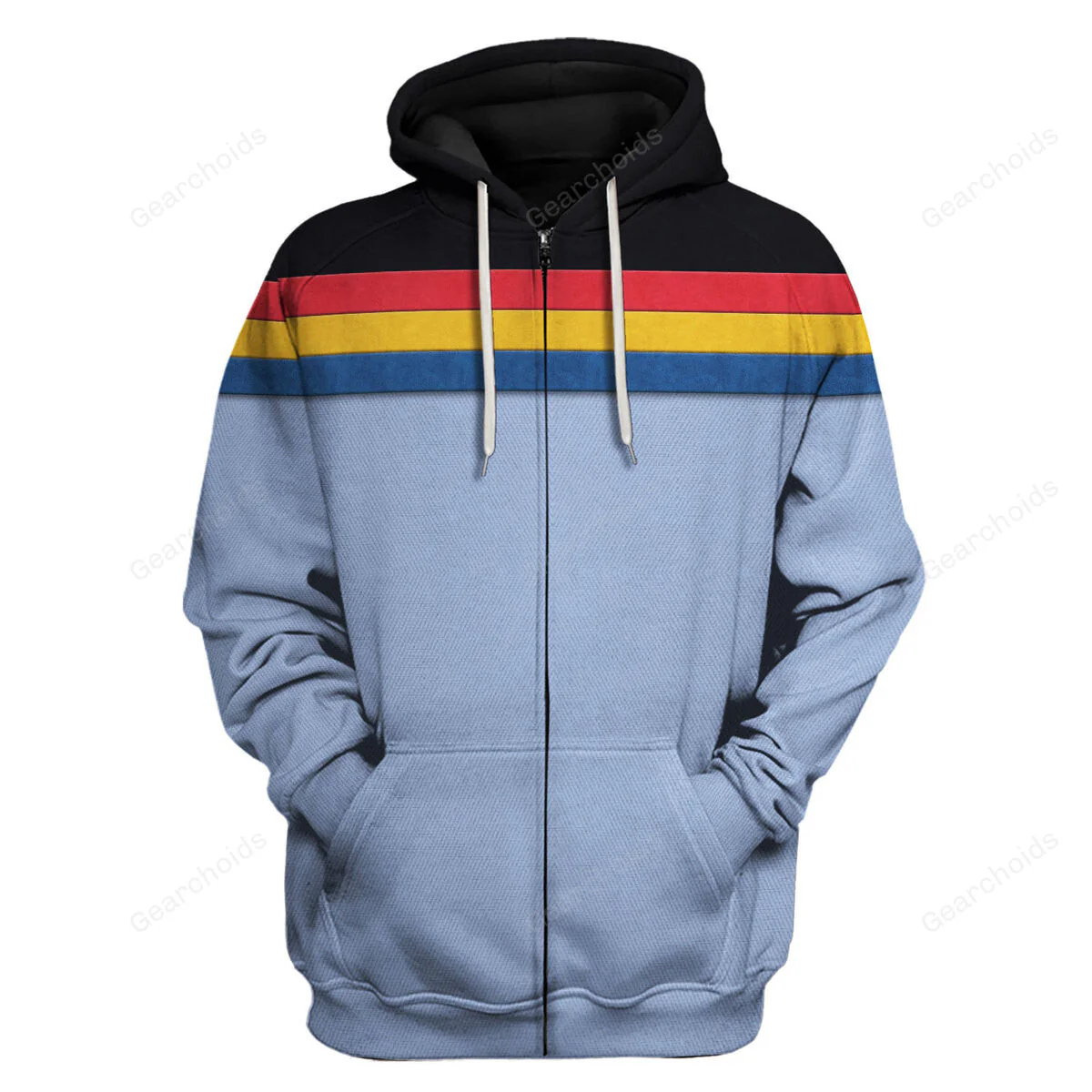 SaTr Wesley Crusher Hoodie Sweatshirt Sweatpants - Image 3