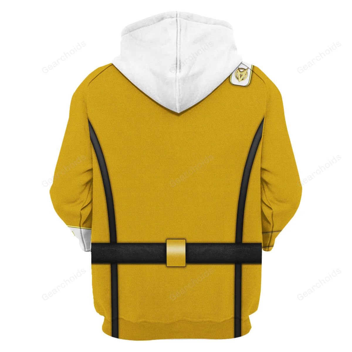 SaTr Wrath Of Khan Kirk Spock Starfleet Yellow Hoodie Sweatshirt Sweatpants - Image 6