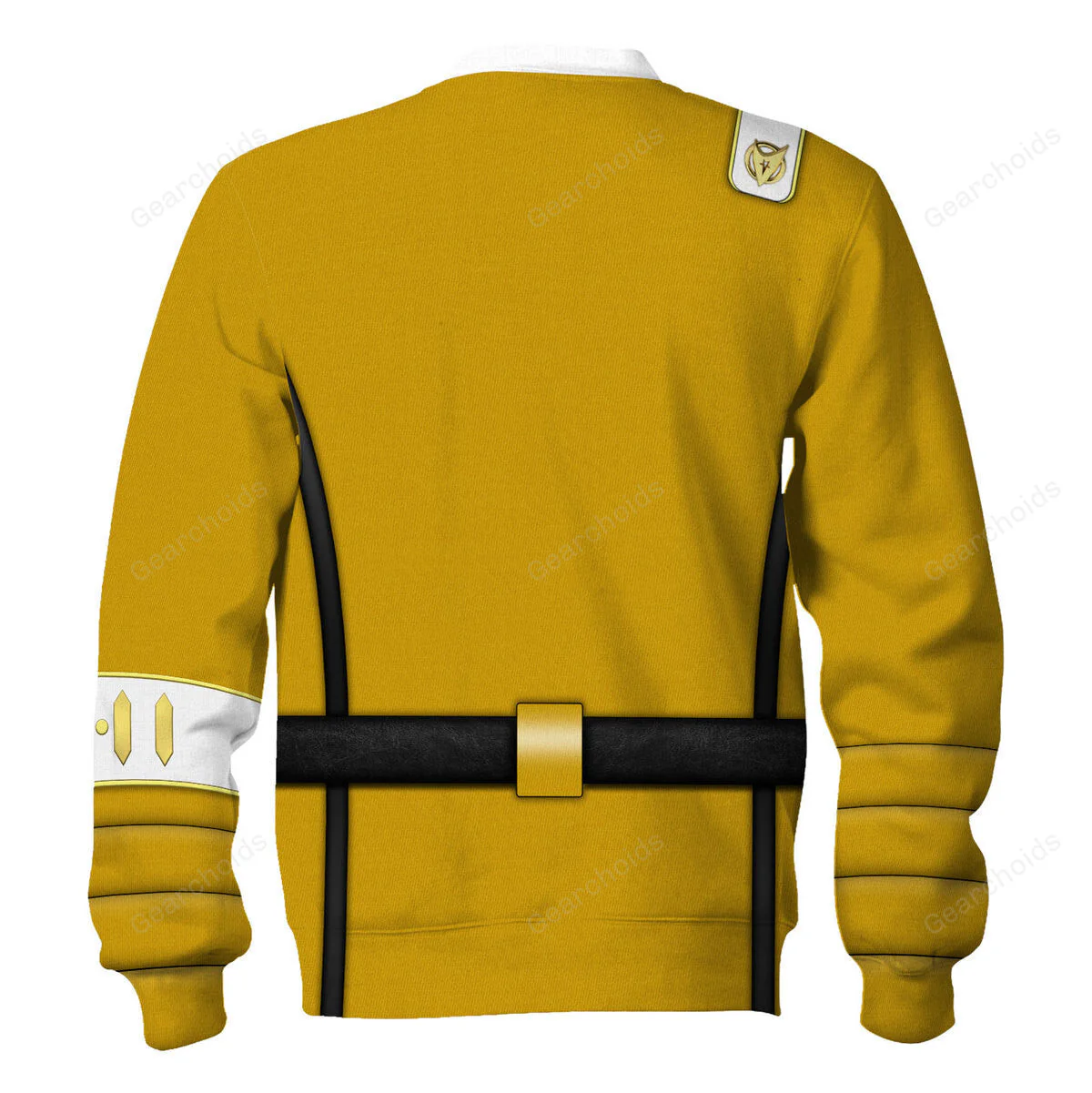 SaTr Wrath Of Khan Kirk Spock Starfleet Yellow Hoodie Sweatshirt Sweatpants - Image 7