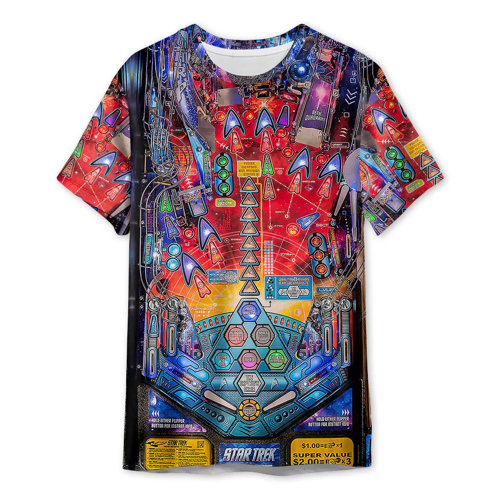 Stwa Pinball - 3D T-shirt For Men & Women