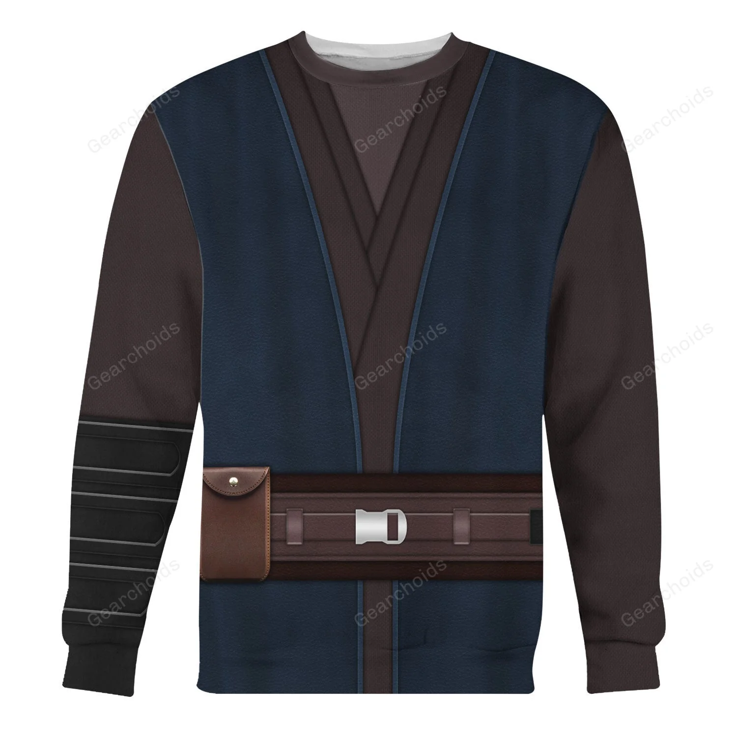 Stwa Anakin Skywalker's Jedi Robes Costume Hoodie Sweatshirt Sweatpants CSSWR080 - Image 4