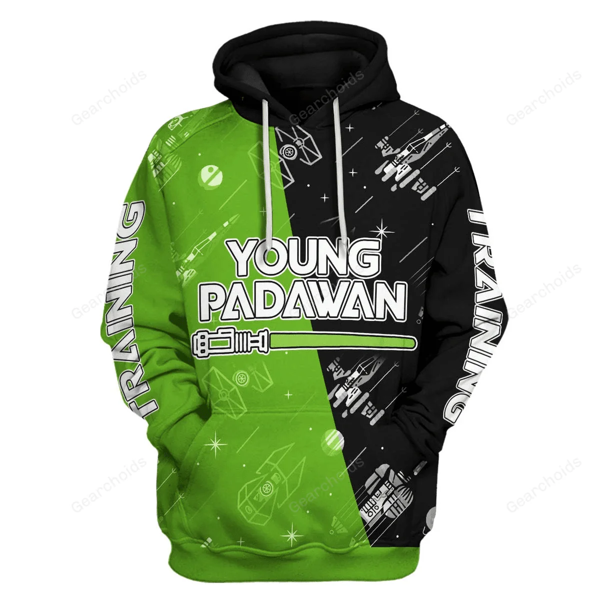 Stwa Baby Master And Training Matching Hoodie Sweatshirt Sweatpants Tshirt Hawaiian shirt CSSWR004 - Image 2