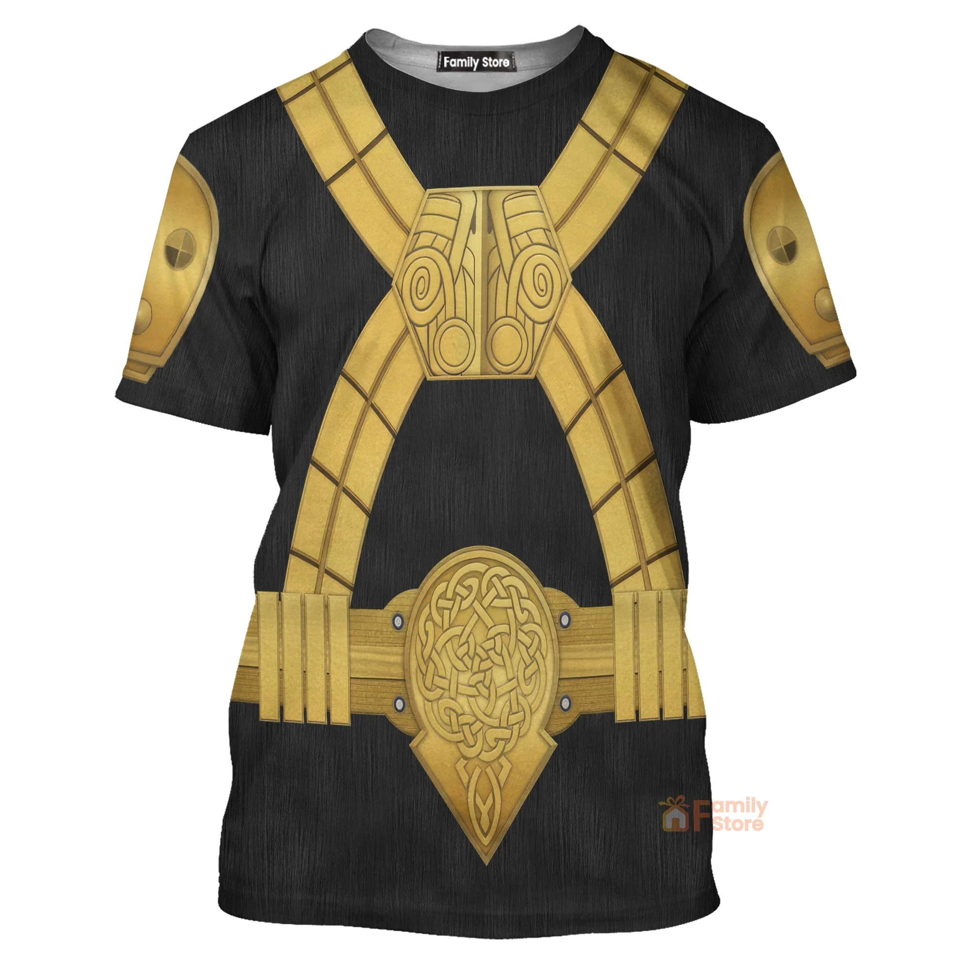 Stwa Black Krrsantan Costume Hoodie Sweatshirt Sweatpants Tshirt Hawaiian shirt CSSWR031 - Image 11