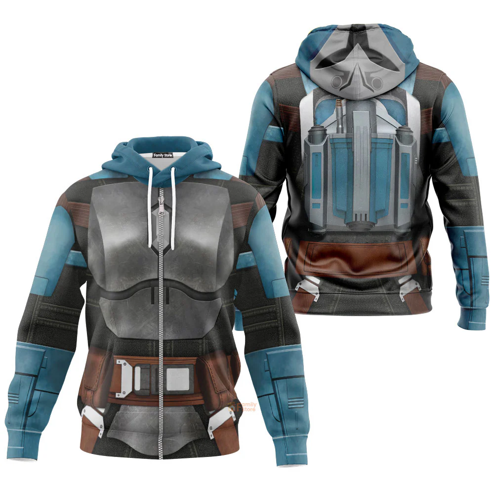 Stwa Bo-Katan - Costume Hoodie Sweatshirt Sweatpants CSSWR026 - Image 4