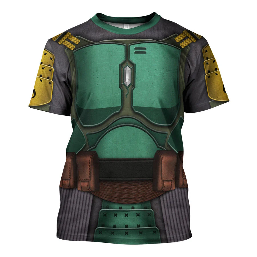 Stwa Boba Fet Samurai Costume Hoodie Sweatshirt Sweatpants Tshirt Hawaiian shirt CSSWR038 - Image 11