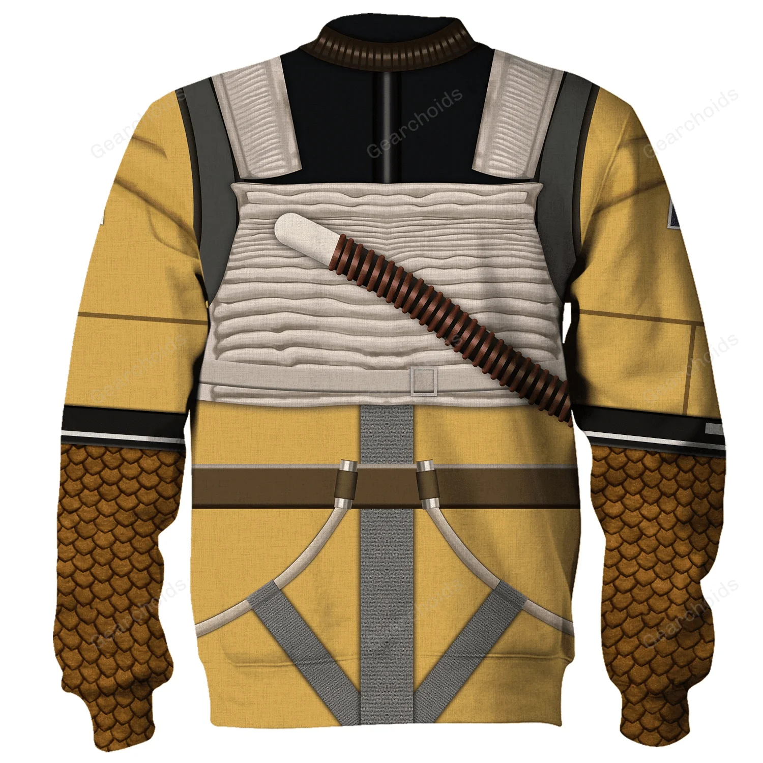 Stwa Bossk Costume Hoodie Sweatshirt Sweatpants Tshirt Hawaiian shirt CSSWR013 - Image 7