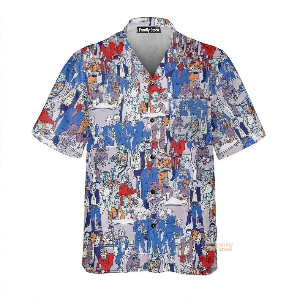 Stwa Cantina Hawaiian Shirt - Image 2