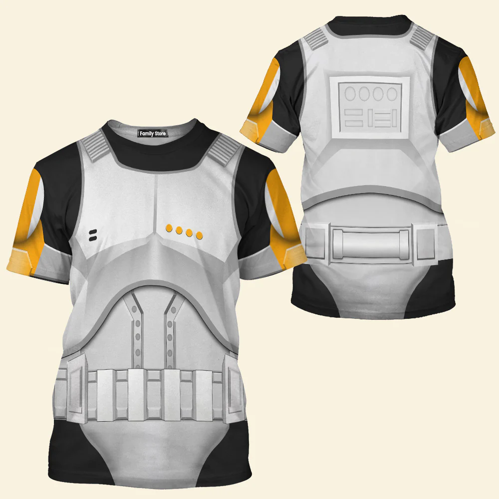 Stwa Clone Trooper Commander Costume Hoodie Sweatshirt Sweatpants Tshirt Hawaiian shirt CSSWR067 - Image 14