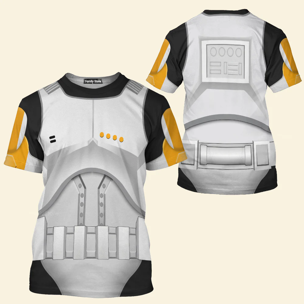 Stwa Clone Trooper Commander Costume T-Shirt CSSWR067 - Image 2