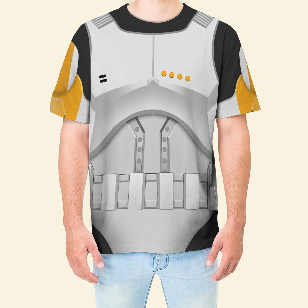 Stwa Clone Trooper Commander Costume T-Shirt CSSWR067 - Image 4