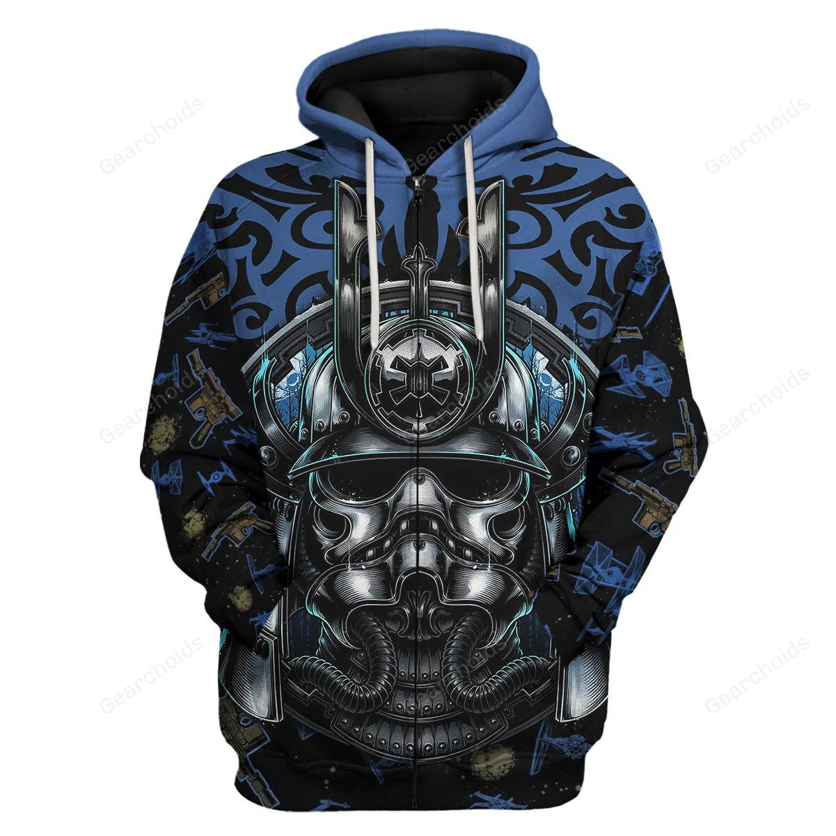 Stwa Death Trooper Samurai Hoodie Sweatshirt Sweatpants CSSWR048 - Image 3